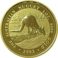 Australien Känguru 2003 1 oz Gold