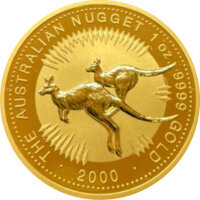 Australien Känguru 2000 1 oz Gold