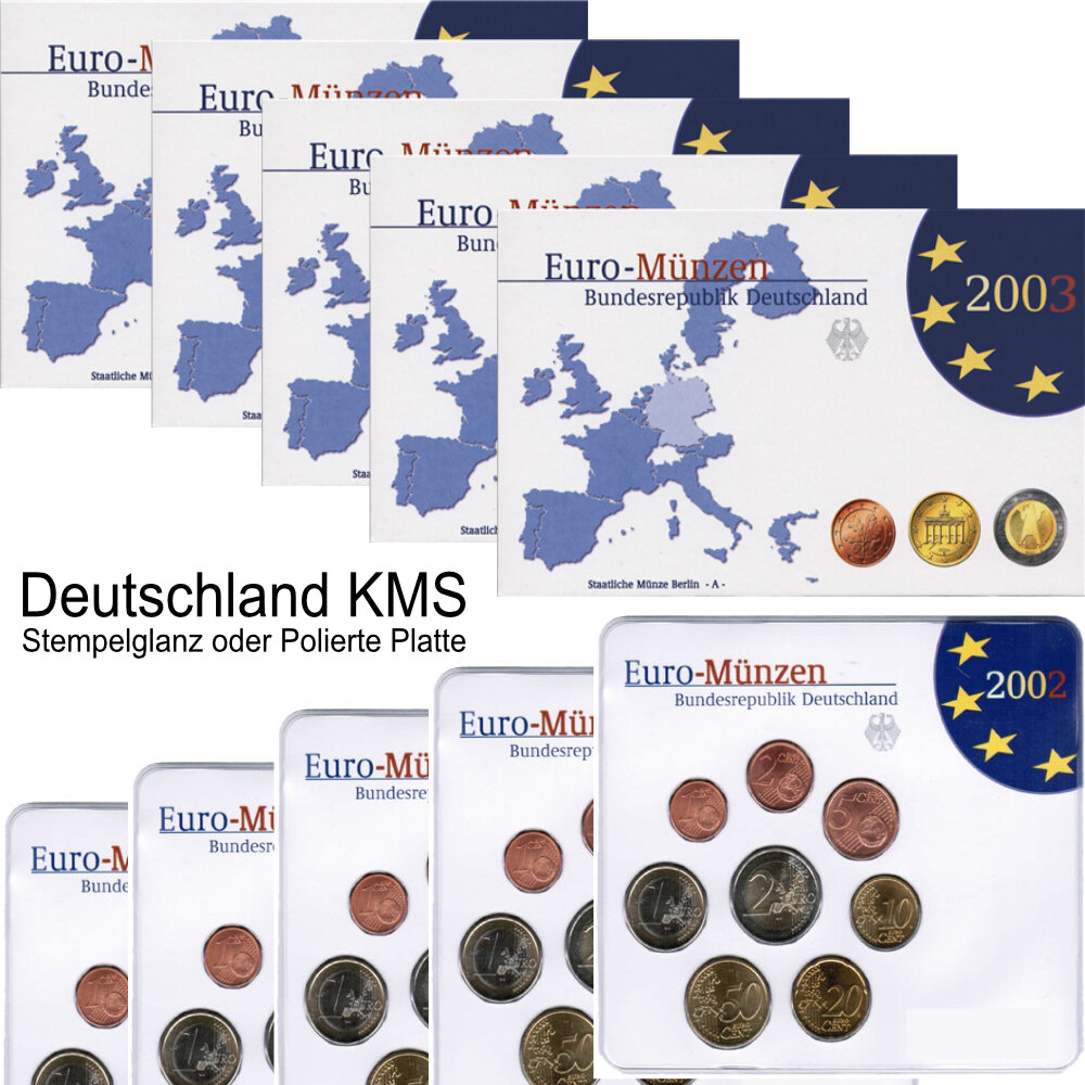 Deutschland KMS 2007 Polierte Platte G