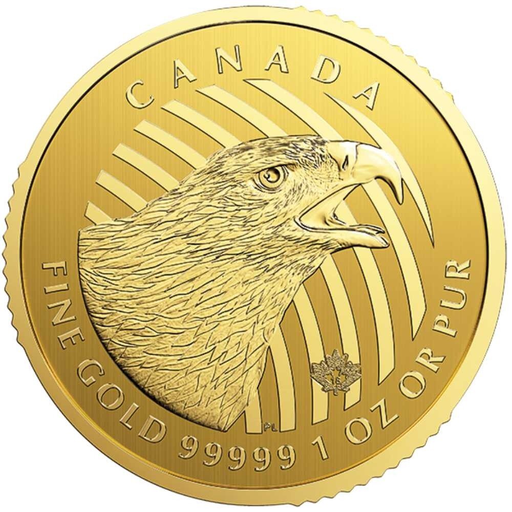 Kanada Call of the Wild 2018 Golden Eagle 1 oz Gold