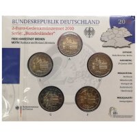 Deutschland 2 Euro Set - Stempelglanz 2010 - Bremen