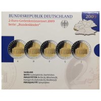 Deutschland 2 Euro Set - Polierte Platte 2009 - Saarland