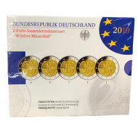 Deutschland 2 Euro Set - Polierte Platte 2019 - 30 Jahre...