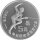 China 5 Yuan 1988 - XXIV. Olympische Sommerspiele 1988  in Seoul „Fechterin” - Silber PP