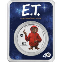 Niue 40 Jahre E.T. 2022 1 oz Silber | Coloriert