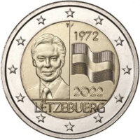 Luxemburg 2 Euro 2022 "Flagge"