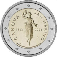 San Marino 2 Euro 2022 "Antonio Canova"