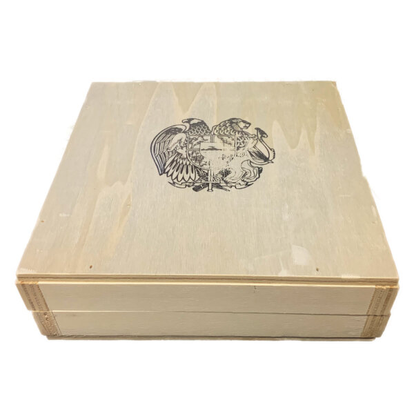 Leere Masterbox für Armenien Arche Noah Silbermünzen 1 oz