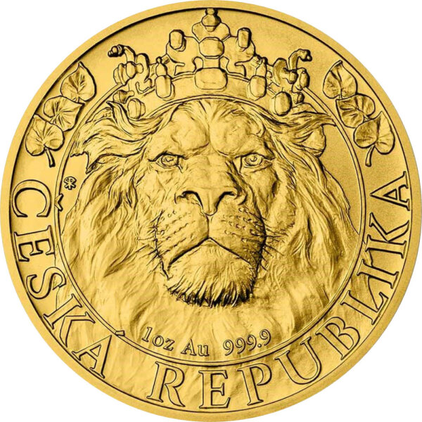 Niue Tschechischer Löwe 2022 1 oz Gold