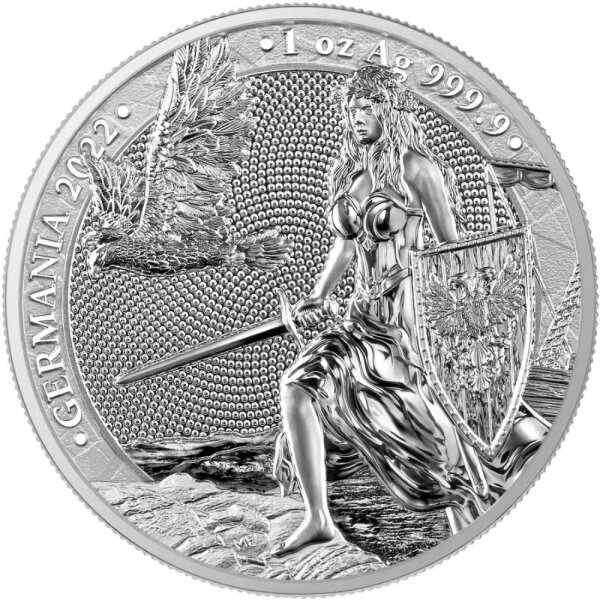 Round Germania 2022 1 oz Silber