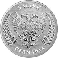 Round Germania 2022 1 oz Silber