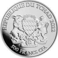 Tschad Celtic Animals Hahn - Rooster 2022 1 oz Silber