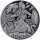 Tuvalu Olympische Götter 5. Ausgabe Athena 2022 1 oz Silber Antik Finish