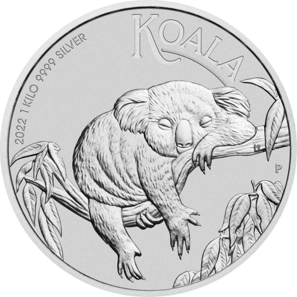 Australien Koala 2022 1000 Gramm Silber
