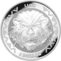Sierra Leone Big Five 1. Ausgabe Löwe 2022 1 oz Silber