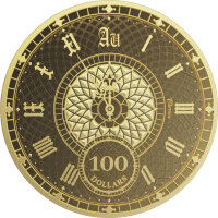 Tokelau Chronos | Zeit 2022 1 oz Gold