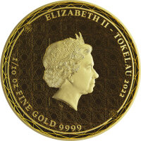 Tokelau Equilibrium 2022 1/10 oz Gold | Prooflike