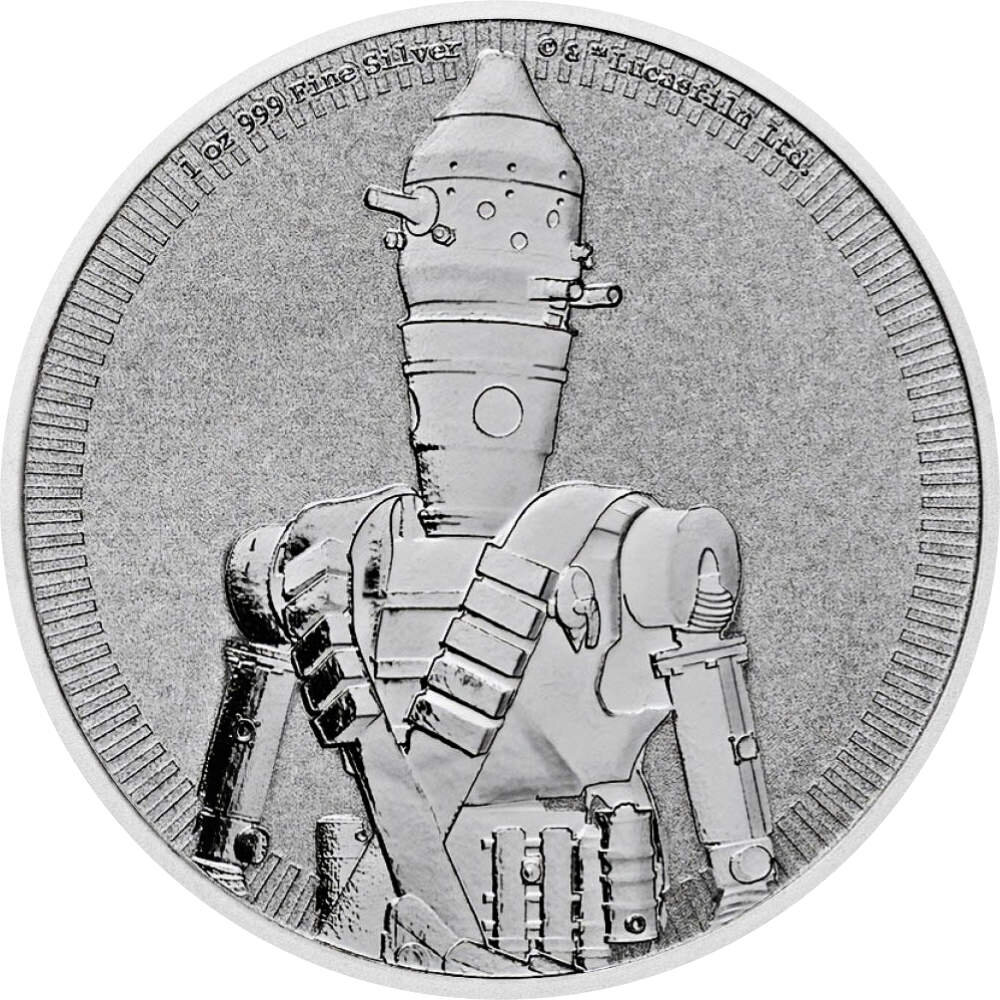 Niue Star Wars The Mandalorian IG-11 2022 1 oz Silber