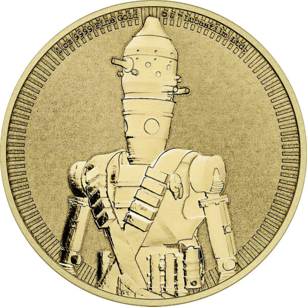 Niue Star Wars 2022 - The Mandalorian IG-11 - 1 oz Gold