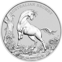 Australien Brumby 3. Ausgabe 2022 1 oz Silber | Wildpferd