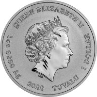 Tuvalu Piratenschiffe 4. Ausgabe 2022 The Rising Sun 1 oz Silber