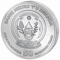 Ruanda Lunar 2023 Jahr des Hasen 1 oz Silber