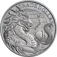 St. Helena 3. Ausgabe Modern Japanese Trade Dollar 2023 1...