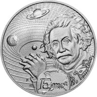 Niue Icons of Inspiration 2022 Albert Einstein 1 oz Silber