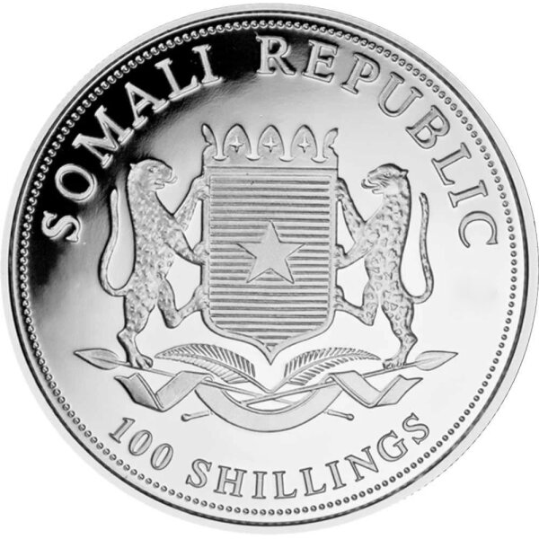 Somalia Elefant div. 1 oz Silber
