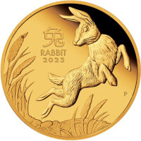 Australien Lunar III 2023 Jahr des Hasen 1 oz Gold |...