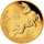 Australien Lunar III 2023 Jahr des Hasen 1/10 oz Gold | Polierte Platte