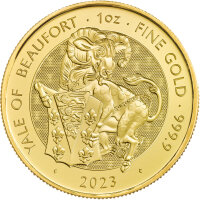 UK Tudor Beasts 2. Ausgabe 2023 Yale 1 oz Gold
