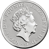 UK Tudor Beasts 2. Ausgabe 2023 Yale 2 oz Silber