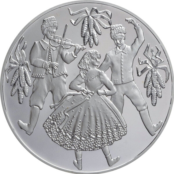 Österreich 500 Schilling 1994 Pannonische Region - Polierte Platte - Silber
