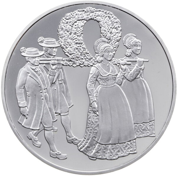 Österreich 500 Schilling 1994 Flussregion - Polierte Platte - Silber