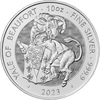 UK Tudor Beast 2. Ausgabe 2023 Yale 10 oz Silber