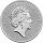 UK Tudor Beasts 2. Ausgabe 2023 Yale 1 oz Platin