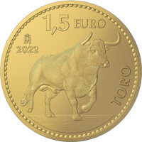 Spanien Stier 2022 1 oz Gold