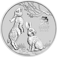 Australien Lunar III 2023 Jahr des Hasen 1/2 oz Silber