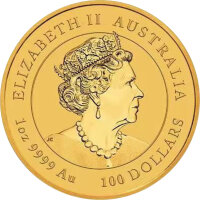 Australien Lunar III 2023 Jahr des Hasen 1 oz Gold