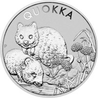 Australien Quokka 3. Ausgabe 2022 1 oz Silber