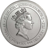 Saint Helena Truth Angel 2022 5 oz Silber