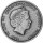 Tuvalu Olympische Götter 6. Ausgabe Aphrodite 2022 1 oz Silber Antik Finish