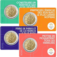 Frankreich 2 Euro 2022 "Olympia Diskuswerfer"