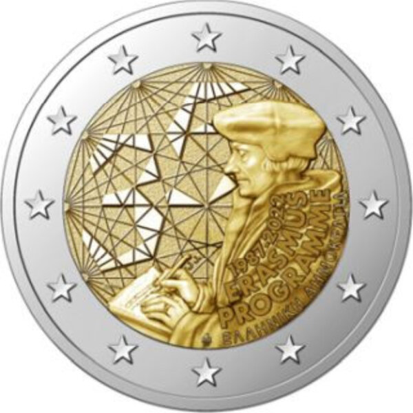 Griechenland 2 Euro 2022 "35 Jahre Erasmus-Programm"