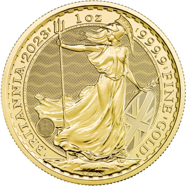 UK Britannia 2023 - Queen Elisabeth II. 1 oz Gold
