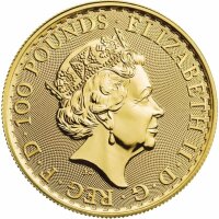 UK Britannia 2023 - Queen Elisabeth II. 1 oz Gold