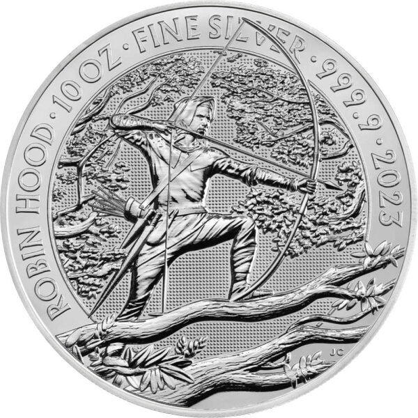 UK Myths and Legends 1. Ausgabe Robin Hood 2023 10 oz Silber