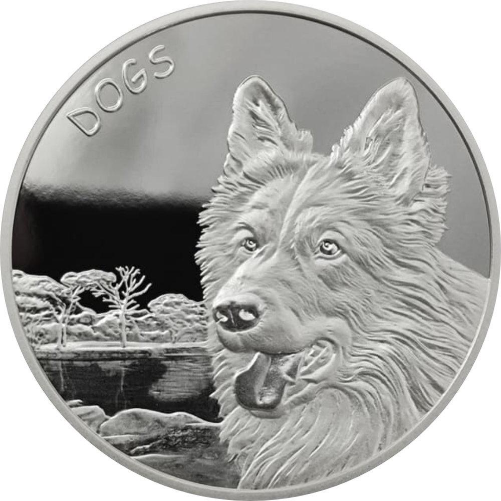 Fiji DOGS 2. Ausgabe 2023 1 oz Silber | Prooflike