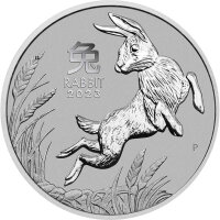 Australien Lunar III 2023 Jahr des Hasen 1 oz Platin